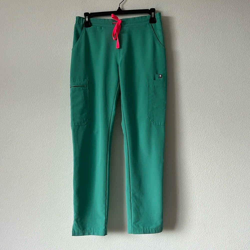 Figs Green Scrub Pants Size XS